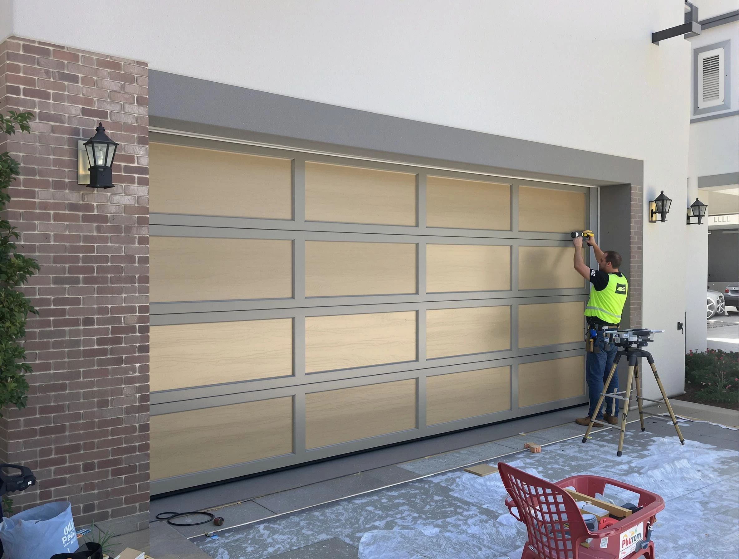 Garage door replacement service by Manville Garage Door Repair in Manville